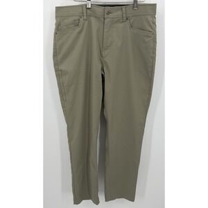 Gerry Men's Ventures Performance Pants Stretch Khaki Casual Size 34/32 (31)